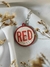 Red Taylor Swift - Chaveiro Pintado
