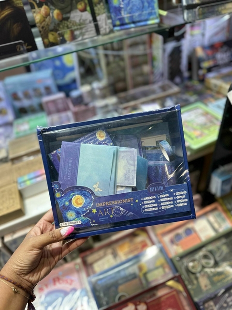 Set de Scrapbook Impressionist Art