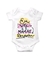 Body Poliéster "Eu Nasci e a Mamãe Renasceu" - comprar online