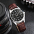 Pulseira de couro de moda casual homens relógios montre de luxe homem 2021 - Marketing'store