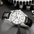 Pulseira de couro de moda casual homens relógios montre de luxe homem 2021 na internet
