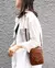 Bolsas de ombro vintage em couro PU para mulheres