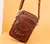 Bolsas de ombro vintage em couro PU para mulheres