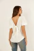 Blusa Bergetablas Moño Esp - tienda online