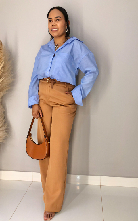 CALÇA BEA CAPUCCINO