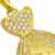 Pingente Saco de Dinheiro Pequeno Cravejado com Pedras de Zircônia 2,5x1,8cm - Banhado a Ouro 18K - comprar online