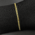 Pulseira Grumet Fecho Gaveta 3mm 20cm - Banhado a Ouro 18K na internet