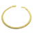Pulseira Rabo de Rato Chapada Fecho Canhão 4mm 20cm - Banhado a Ouro 18K