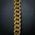 Corrente Cuban Link Cravejado com Pedras de Zircônia Fecho Gaveta 15mm 60cm - Banhado a Ouro 18K - comprar online