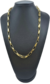 Corrente Tijolinho Fecho Trava Dupla 8mm 60cm ou 70cm - Banhado a Ouro 18K - loja online