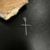 Pingente Crucifixo Agulha Pequeno 2,5x2cm - Banhado a Ouro 18K - Haaz Joias e Semijoias