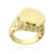 Anel São Bento Detalhado - Banhado a Ouro 18K - comprar online