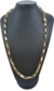 Corrente Tijolinho Fecho Trava Dupla 8mm 60cm ou 70cm - Banhado a Ouro 18K - Haaz Joias e Semijoias