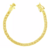 Pulseira Grumet Fecho Gaveta Duplo 5mm 20cm - Banhado a Ouro 18K