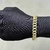 Pulseira Cartier Cravejada em Pedras de Zircônia Fecho Canhão 8mm - Banhado a Ouro 18K na internet