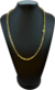 Imagem do Corrente Cadeado Fecho Trava Dupla 6mm 60cm ou 70cm - Banhado a Ouro 18K