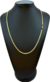 Imagem do Corrente Rabo de Rato Chapada Fecho Canhão 4mm 60cm ou 70cm - Banhado a Ouro 18K