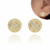 Brinco Circular Cravejado com 40 Pedras de Zircônia - Banhado a Ouro 18K - Haaz Joias e Semijoias
