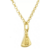 Pingente Nossa Senhora Aparecida Dupla Face 2,8x1,8cm - Banhado a Ouro 18K - comprar online