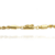 Pulseira Cordão Baiano Diamantado Fecho Canhão 3,5mm 20cm - Banhado a Ouro 18K na internet