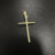 Pingente Crucifixo Trançado Pequeno 2,8x2cm - Banhado a Ouro 18K na internet