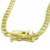 Imagem do Pulseira Grumet Fecho Gaveta 3,2mm 20cm - Banhado a Ouro 18K