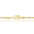 Imagem do Pulseira Veneziana Fecho Canhão 2mm 20cm - Banhado a Ouro 18K
