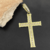 Pingente Crucifixo Tradicional Médio 4x2,8cm - Banhado a Ouro 18K - Haaz Joias e Semijoias