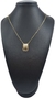 Escapulário Elo Cartier Fé 1,5mm 70cm - Banhado a Ouro 18K