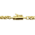 Pulseira Peruana Fecho Canhão 5mm 20cm - Banhado a Ouro 18K - comprar online