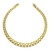 Pulseira Cadeado Duplo Fecho Gaveta 5mm 20cm - Banhado a Ouro 18K - Haaz Joias e Semijoias