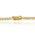 Pulseira Grumet Dupla Fecho Gaveta 3mm 20cm - Banhado a Ouro 18K - comprar online