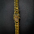 Corrente Grumet Fecho Trava Dupla 14mm 60cm ou 70cm - Banhado a Ouro 18K na internet
