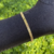 Pulseira Cadeado Dupla Fecho Gaveta 4,8mm 20cm - Banhado a Ouro 18K na internet