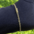 Pulseira Cadeado Fecho Canhão 2mm 20cm - Banhado a Ouro 18K - Haaz Joias e Semijoias