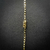 Corrente Grumet Aberta Fecho Gaveta 3mm 60cm ou 70cm - Banhado a Ouro 18K na internet