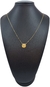 Escapulário Elo Veneziana Medalha São Bento Redondo 1mm 70cm - Banhado a Ouro 18K