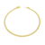 Pulseira Cadeado Duplo Fecho Gaveta 3mm 20cm - Banhado a Ouro 18K - comprar online