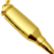 Pingente Bala Arma Bullet Projétil Fuzil AK47 4x1cm - Banhado a Ouro 18K - comprar online