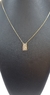 Escapulário Elo Veneziana Placa com Cruz 1mm 60cm - Banhado a Ouro 18K - comprar online
