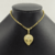 Pingente Alien UFO OVNI Cravejado com Pedras de Zircônia 2,5x2,2cm - Banhado a Ouro 18K na internet