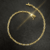 Pulseira Cadeado Fecho Canhão 3mm 20cm - Banhado a Ouro 18K - Haaz Joias e Semijoias