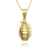 Pingente Granada Detalhada 2,8x1,8cm - Banhado a Ouro 18K - comprar online