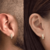 Brinco Argola Cravejada com 14 Pedras de Zircônia - Banhado a Ouro 18K - loja online