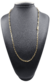 Imagem do Corrente Cadeado Alongado Fecho Canhão 4,5mm 60cm ou 70cm - Banhado a Ouro 18K
