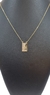 Escapulário Elo Veneziana Placa "Tudo Posso" com Cruz Vazada 1,8mm 70cm - Banhado a Ouro 18K - Haaz Joias e Semijoias