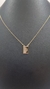 Imagem do Escapulário Elo Cadeado Fino Espírito Santo e Cruz 1,8mm 60cm - Banhado a Ouro 18K