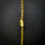 Corrente Pitbull Fecho Trava Dupla 6mm 60cm ou 70cm - Banhado a Ouro 18K na internet