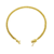 Pulseira Peruana Fecho Canhão 3mm 20cm - Banhado a Ouro 18K - Haaz Joias e Semijoias