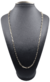 Corrente Cartier Longa Fecho Canhão 4mm 60cm ou 70cm - Banhado a Ouro 18K